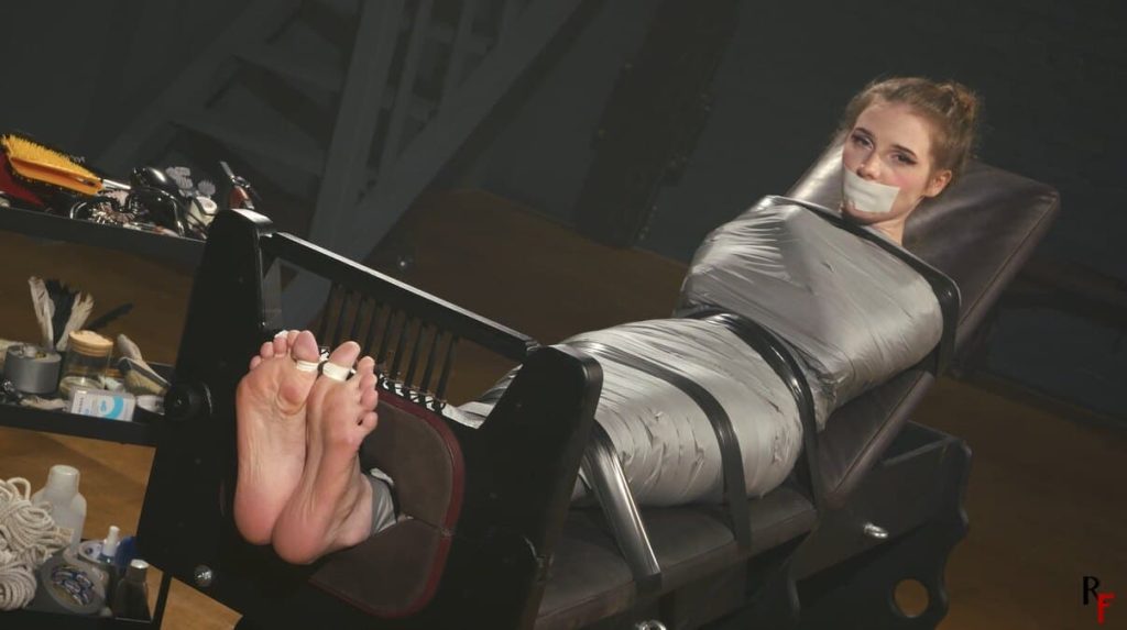 RFStudioProduction – Meloxy – Mummified and Tickled on Her Sexy Feet