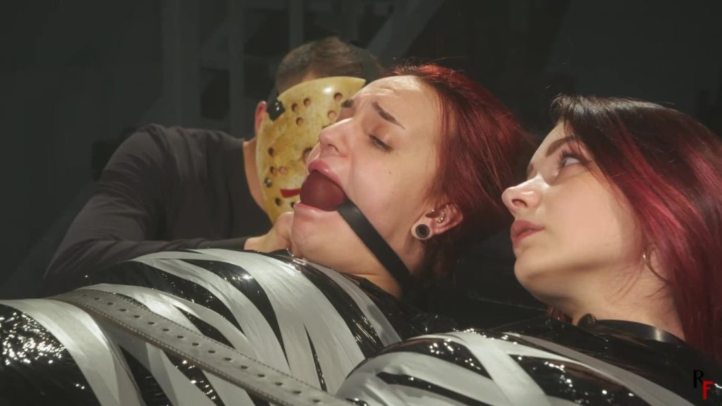 【双生木乃伊：艾拉莉亚与蒂尔达】RFStudioProduction – Elaria and Tilda – Double Mummification and Foot Tickling for Two Bound and Gagged Beauties